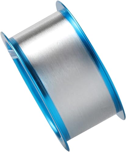 Basteldraht Silber, Länge 1 Meter, Basteldrahtrolle, geeignet for Handwerk und industrielle Anwendungen, Durchmesser 0,5 mm von GETSTREE