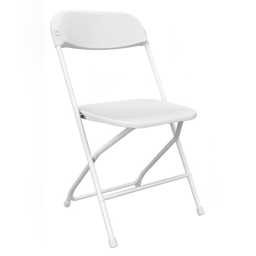 GETSTREE Klappbarer Barhocker, Klapphocker for Erwachsene mit Rückenlehne, tragbarer Stuhl mit Metallrahmen, Faltbare rutschfeste Füße for drinnen und draußen, 45 cm, Weiß GETSTREE Klappbarer Barhocker, Klapphocker for Erwachsene mit Rückenlehne, tragbarer Stuhl mit Metallrahmen, Faltbare rutschfeste Füße for drinnen und draußen, 45 cm, Weiß von GETSTREE