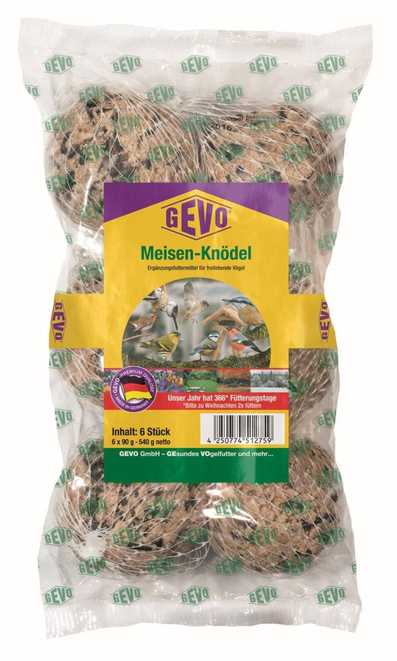 GEVO Vogelfutter Meisenknödel 6 Stck.  900310 von GEVO