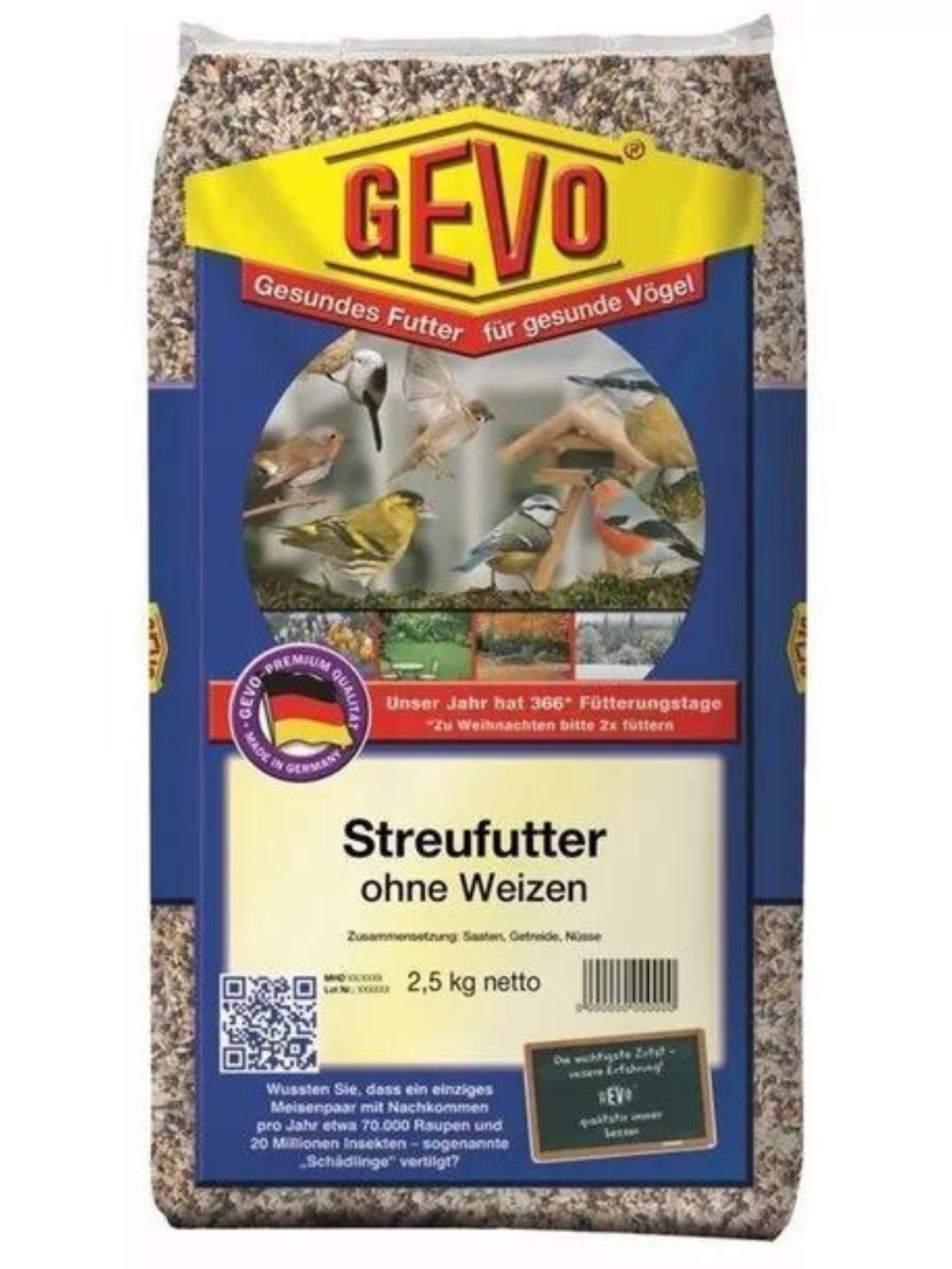 GEVO Vogelfutter Streufutter 25Kg 900175 GEVO Vogelfutter Streufutter 25Kg 900175 von GEVO