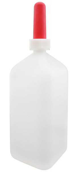 GEWA Kälberflasche 2 Liter, mit Sauger, Milchflasche, Kälbertränkef... von GEWA