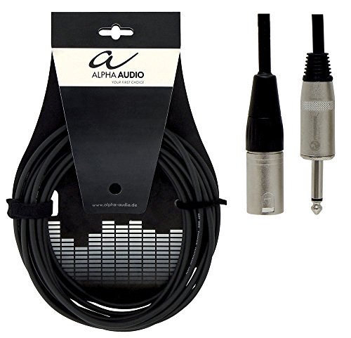 GEWA Lautsprecherkabel Pro Line 3m, schwarz, REAN Stecker, XLR (m) - XLR (f), 190655 von GEWA