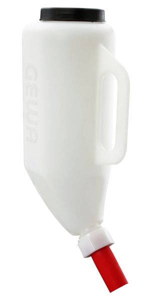 GEWA Trockenfutterflasche 2,5 Liter, Körnerflasche, Pelletflasche f... von GEWA