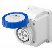 Gewiss - 10 Grad IP67 2P+E 32A 200-250V Blaue Schraubverdrahtung Steckdose für Wandmontage 10 Grad IP67 2P+E 32A 200-250V Blaue Schraubverdrahtung von GEWISS