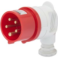 Gewiss - 90 Grad IP44 3P+N+E 16A 380-415V Rote Schraube Verdrahtung von GEWISS