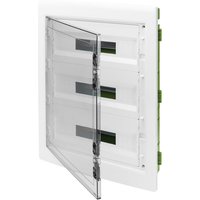 Gewiss - GW-40610PM Gipskarton-Schaltschrank mit rauchfarbener transparenter Tür 54M IP40 von GEWISS