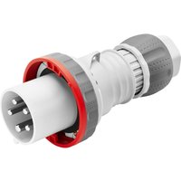 HP gerader mobiler Stecker IP69 3P+E 63A 380-415V Rot 6H Verdrahtungsgehäuse von GEWISS