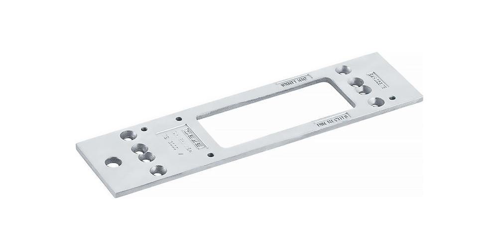 GEZE Türbeschlag Montageplatte weiß 9016 passend für TS 3000 von GEZE