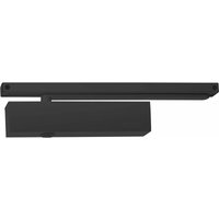 Geze - Türschließer ts 5000 Größe en 2-6, 1 Flügel mit Gleitschiene, ohne Feststellung, schwarz von GEZE