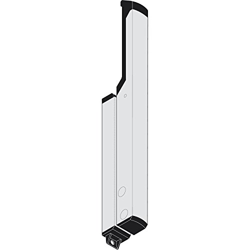 Handhebel für Fenster, Aluminium silber eloxiert, 1 Stück | passend zu GEZE Oberlichtöffner OL 90 N / OL 95 von GEZE