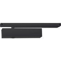 Geze - ts 5000 Türschließer Softclose für Türen bis 1400mm + Gleitscheine mit Feststellung, schwarz von GEZE