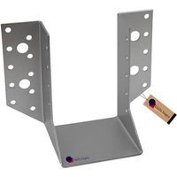 GeZu Impex Balkenschuh Typ A 51 x 135 x 2 mm Verzinkt Balkenschuh Außenliegend Balkenverbindungen Holzbalkenverbinder GeZu Impex Balkenschuh Typ A 51 x 135 x 2 mm Verzinkt Balkenschuh Außenliegend Balkenverbindungen Holzbalkenverbinder von GEZU IMPEX