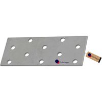 GeZu Impex Flachverbinder 100 x 40 x 2 mm Sendzimirverzinkt Holzverbinder Montageplatten Verbindungsplatte Lochplatte Metall GeZu Impex Flachverbinder 100 x 40 x 2 mm Sendzimirverzinkt Holzverbinder Montageplatten Verbindungsplatte Lochplatte Metall von GEZU IMPEX