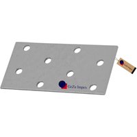 GeZu Impex Flachverbinder 80 x 40 x 2 mm Sendzimirverzinkt Holzverbinder Verbindungsplatte Lochblech Lochplatte Metall GeZu Impex Flachverbinder 80 x 40 x 2 mm Sendzimirverzinkt Holzverbinder Verbindungsplatte Lochblech Lochplatte Metall von GEZU IMPEX