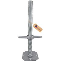 GeZu Impex Gerüstspindel Feuerverzinkt 1000 mm Ø 38 mm Spindelfuß Gerüstfüße Gewindefußplatte GeZu Impex Gerüstspindel Feuerverzinkt 1000 mm Ø 38 mm Spindelfuß Gerüstfüße Gewindefußplatte von GEZU IMPEX