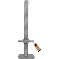 GeZu Impex Gerüstspindel Galvanisch Verzinkt 650 mm Ø 38 mm Spindelfuß Gerüstfüße Gewindefußplatte GeZu Impex Gerüstspindel Galvanisch Verzinkt 650 mm Ø 38 mm Spindelfuß Gerüstfüße Gewindefußplatte von GEZU IMPEX