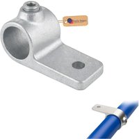 GeZu Impex Halterung mit Einzellasche 27mm Feuerverzinkt Silber Rohrschellenbeschlag Rohrhalterung GeZu Impex Halterung mit Einzellasche 27mm Feuerverzinkt Silber Rohrschellenbeschlag Rohrhalterung von GEZU IMPEX