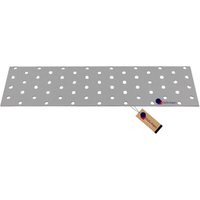 GeZu Impex Lochplatte 80 x 300 x 2 mm Flachverbinder Flache Metallplatte Verbindungsplatte Holzverbinder GeZu Impex Lochplatte 80 x 300 x 2 mm Flachverbinder Flache Metallplatte Verbindungsplatte Holzverbinder von GEZU IMPEX