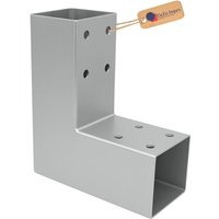 GeZu Impex Pfostenecke für 2 Balken 70 x 70 mm Feuerverzinkt Pfostenverbinder L-Form 2 Wege Pergola Eckverbinder Holzverbinder GeZu Impex Pfostenecke für 2 Balken 70 x 70 mm Feuerverzinkt Pfostenverbinder L-Form 2 Wege Pergola Eckverbinder Holzverbinder von GEZU IMPEX