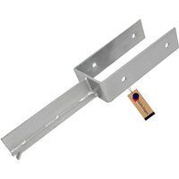 GeZu Impex Pfostenträger mit T-Dolle 71 mm Feuerverzinkt Pfostenschuh Pfostenlasche U-Form zum Einbetonieren GeZu Impex Pfostenträger mit T-Dolle 71 mm Feuerverzinkt Pfostenschuh Pfostenlasche U-Form zum Einbetonieren von GEZU IMPEX