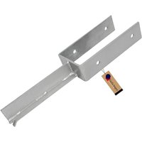 GeZu Impex Pfostenträger mit T-Dolle 91 mm Feuerverzinkt Pfostenschuh Pfostenlasche U-Form zum Einbetonieren GeZu Impex Pfostenträger mit T-Dolle 91 mm Feuerverzinkt Pfostenschuh Pfostenlasche U-Form zum Einbetonieren von GEZU IMPEX