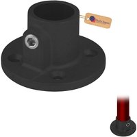 GeZu Impex Rohrverbinder Fußplatte Runde Ø27mm Feuerverzinkt Schwarz Pulverbeschichtet Geländer Basisflansch Klemme Rohr Handlaufbeschlag GeZu Impex Rohrverbinder Fußplatte Runde Ø27mm Feuerverzinkt Schwarz Pulverbeschichtet Geländer Basisflansch Klemme Rohr Handlaufbeschlag von GEZU IMPEX
