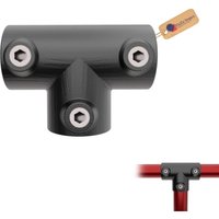 GeZu Impex T Stück Lang Ø42mm Feuerverzinkt Schwarz Pulverbeschichtet 3-Socket T-Rohrklemme Rohrverbinder GeZu Impex T Stück Lang Ø42mm Feuerverzinkt Schwarz Pulverbeschichtet 3-Socket T-Rohrklemme Rohrverbinder von GEZU IMPEX