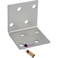 GeZu Impex Winkelverbinder 40 x 40 x 40 mm Sendzimirverzinkt Eckwinkel Lochplattenwinkel Schwerlastwinkel Metallwinkel 90 Grad GeZu Impex Winkelverbinder 40 x 40 x 40 mm Sendzimirverzinkt Eckwinkel Lochplattenwinkel Schwerlastwinkel Metallwinkel 90 Grad von GEZU IMPEX