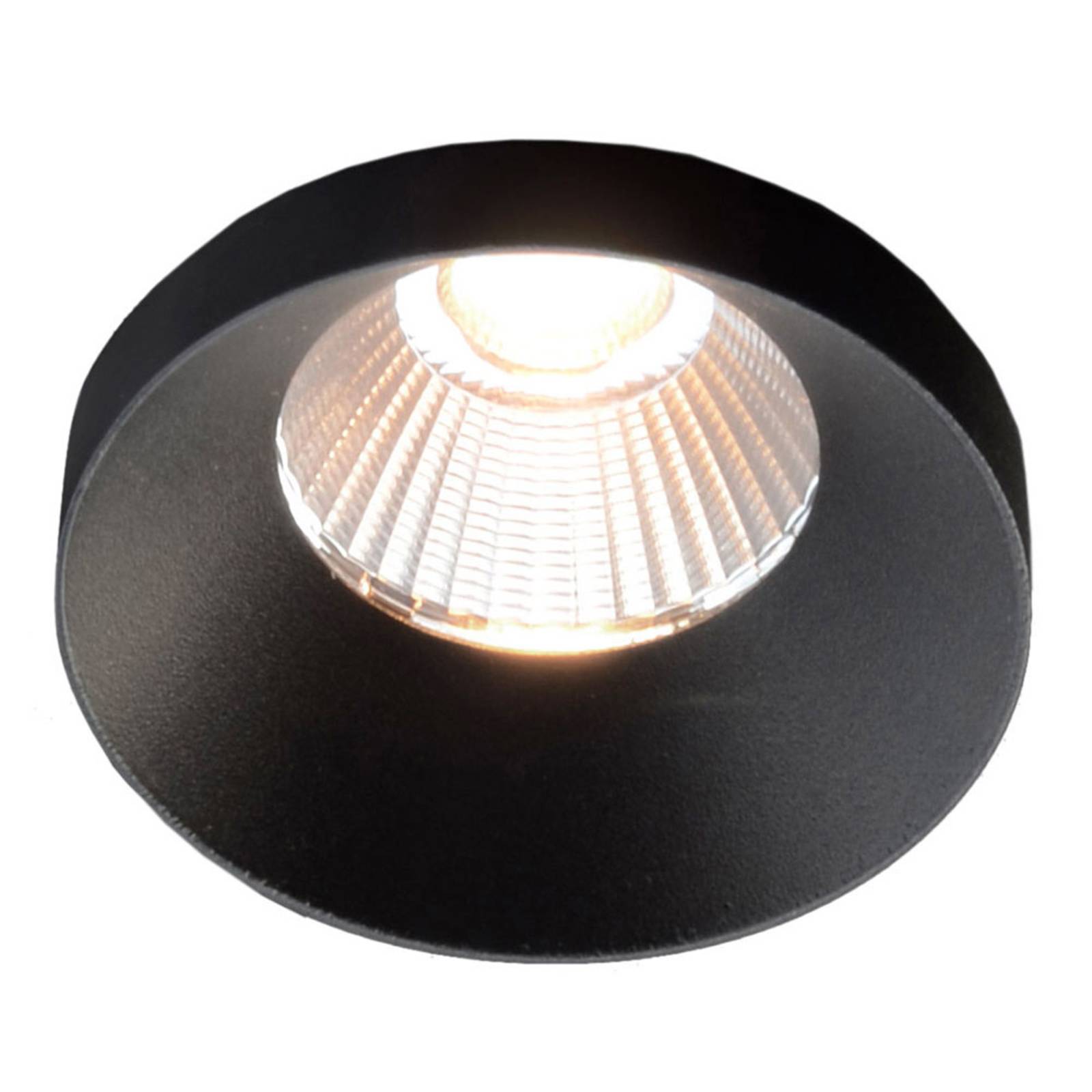 GF design Owi Einbaulampe IP54 schwarz 2.700 K von The Light Group