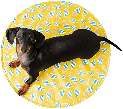 GF Pet 79g68626 ELASTOFIT Runde Kühlmatte - Gelb - S/M, Gelb GF Pet 79g68626 ELASTOFIT Runde Kühlmatte - Gelb - S/M, Gelb von GF Pet