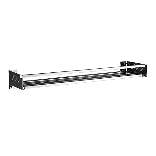 GFAZXDS Multifunktionales Gewürzregal für den Haushalt, Küchenregale, 304 Edelstahl, Gewürzregal, Küche, platzsparende Wandhalterung, Gewürzregal, Hardware-Pend (50 cm) von GFAZXDS