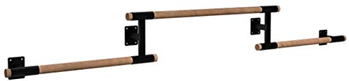 GFAZXDS Schwebende Wandregale, Wandregal, Hängeregal, Hängeregal, dekorativ für Schlafzimmer, Kleiderstange, Haushaltsbügel/Bekleidungsgeschäft, B120cm (E) von GFAZXDS