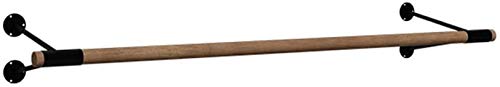 GFAZXDS Schwebende Wandregale, Wandregal, Hängeregal Hängeregal, dekorativ für Schlafzimmer, Kleiderstange, Haushaltsbügel/Bekleidungsgeschäft, B120 cm (A100 cm) von GFAZXDS