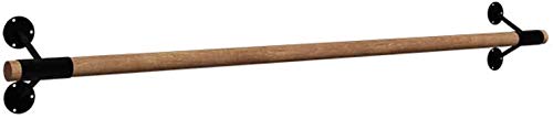 GFAZXDS Schwebende Wandregale, Wandregal, Hängeregal Hängeregal, dekorativ für Schlafzimmer, Kleiderstange, Haushaltsbügel/Bekleidungsgeschäft, B120 cm (B80 cm) von GFAZXDS