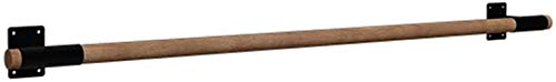 GFAZXDS Schwebende Wandregale, Wandregal, Hängeregal Hängeregal, dekorativ für Schlafzimmer, Kleiderstange, Haushaltsbügel/Bekleidungsgeschäft, B120cm (D80cm) von GFAZXDS