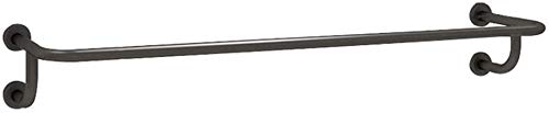 GFAZXDS Schwebende Wandregale, kommerzielle Kleidung, Präsentationsständer-Kombination, Heimdekoration, Wandregal, Stoffkleiderregale, Schlafzimmer-Wandaufhänger, Weiß, B100 cm (Schwarz B80 cm) von GFAZXDS