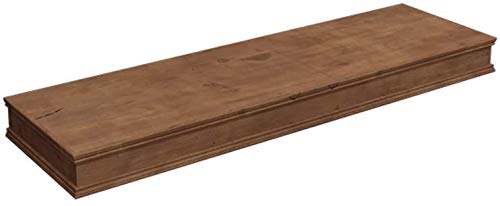Schweberegale Holz Rustikale Vintage Massivholz Bekleidungsgeschäft Kleiderbügel Display Ständer Wanddekoration Aufbewahrung Kombinationsregal für Schlafzimmer Kleiderstange B (D) von GFAZXDS