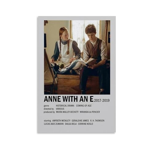 GFDGWZVOC Filmposter "Anne with An E" für Schlafzimmer, ästhetische, dekorative Malerei, Leinwand, Wandposter und moderne Familienschlafzimmer-Dekoration, 60 x 90 cm, ungerahmter Stil GFDGWZVOC Filmposter "Anne with An E" für Schlafzimmer, ästhetische, dekorative Malerei, Leinwand, Wandposter und moderne Familienschlafzimmer-Dekoration, 60 x 90 cm, ungerahmter Stil von GFDGWZVOC