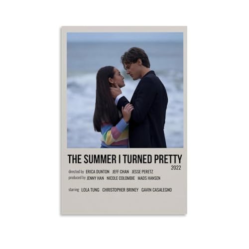 GFDGWZVOC Filmposter "The Summer I Turned Pretty", für Schlafzimmer, ästhetisches, dekoratives Gemälde, Leinwand, Wandposter und moderne Familienschlafzimmer-Dekoration, 50 x 75 cm, ungerahmter Stil GFDGWZVOC Filmposter "The Summer I Turned Pretty", für Schlafzimmer, ästhetisches, dekoratives Gemälde, Leinwand, Wandposter und moderne Familienschlafzimmer-Dekoration, 50 x 75 cm, ungerahmter Stil von GFDGWZVOC