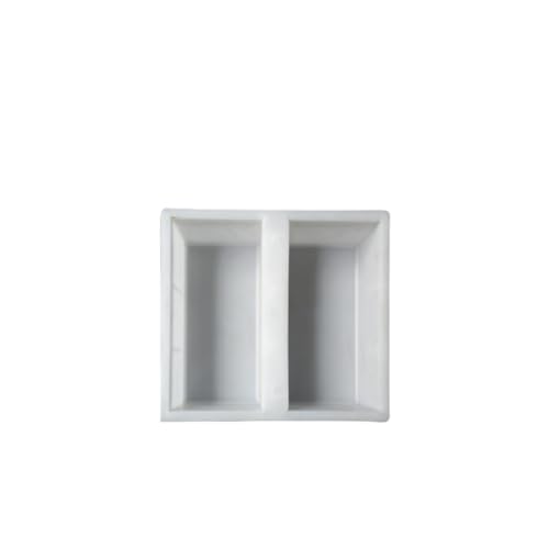 Beton Schablonen 1/3 Stücke Kunststoff Garten Pfad Form Pflaster DIY Maker Zement Ziegel Die Stein Straße Formen Werkzeug Dekoration(1 pcs) von GFDSGRE