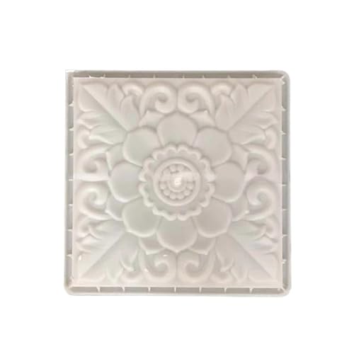 Beton Schablonen Carving Kunststoff Form Hof ​​Dekoration Pflaster Boden Fliesen Schatten Wand Zement Relief Vorlage von GFDSGRE