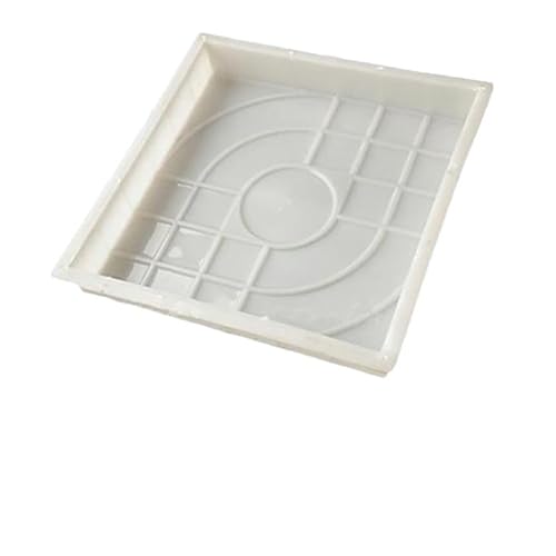 Beton Schablonen Pfad Maker DIY Pflaster Form Ziegel Beton Stein Platz For Platten Terrasse Garten Rasen Fertiger Auffahrt Spaziergang Straße(25 x 25 x 5cm) von GFDSGRE