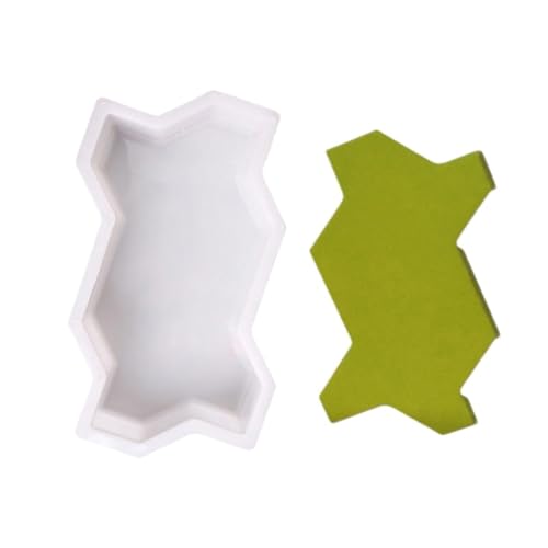 Beton Schablonen Ziegelsteinform Pflaster DIY Pfad Maker Form Zement Ziegel Die Steinstraße Pflasterformen Werkzeug For Gartendekoration(C) von GFDSGRE