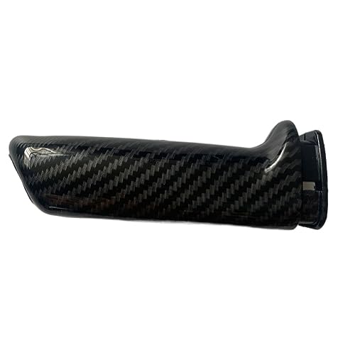 GFDSGRE Handbremsengriffe Passend for BMW E39 E46 E90 E92 E36 E60 F10 F30 F31 Zubehör Handbremsabdeckung Real Carbon Fiber Bremsgriff Schutzhülle Handbremse Abdeckung(Carbon Fiber Colour) von GFDSGRE