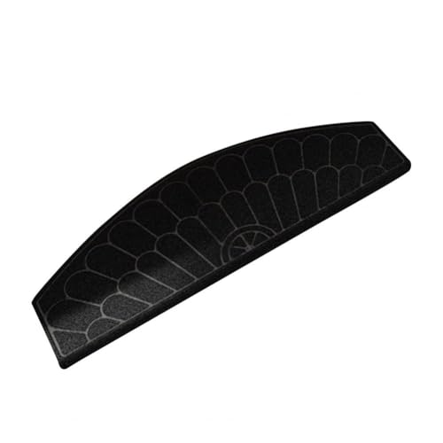 GFDSGRE Treppenteppich 1 Stück Treppenstufe rutschfeste Treppenmatte Selbstklebende Treppenstufen for Holztreppen Treppen Teppich(Noir) von GFDSGRE
