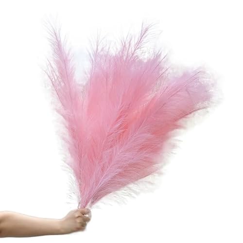 Pampasgras Deko 1 stück 120 cm Künstliches Pampasgras Blumenstrauß Vase Hochzeit Hausgarten Dekoration Pflanze Real Touch Gefälschte Blume Reed Weihnachten(G) von GFDSGRE