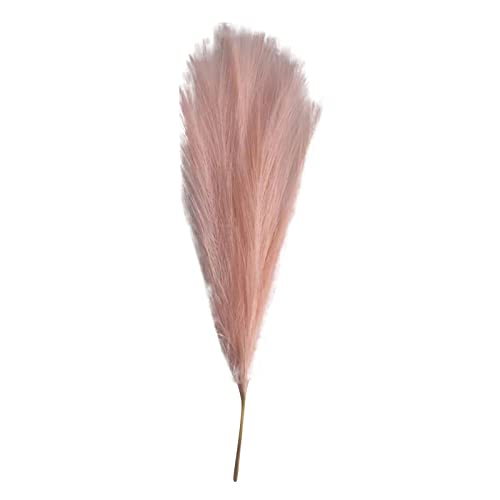 Pampasgras Deko 50cm Pampas Secas Gras Dekor Kunstrasen Gefälschte Blume Hochzeit Home Schlafzimmer Wohnzimmer(Pink) von GFDSGRE