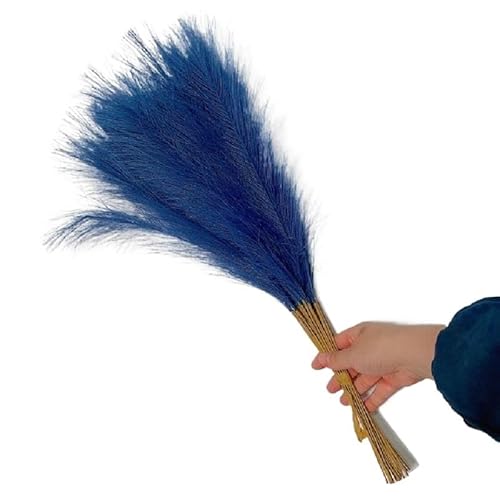 Pampasgras Deko Flauschiges künstliches Pampasgras, Dekoration, Blume, gefälschte Pflanze, Reed, simulierte Hochzeit, Party, Heimdekoration, Gras, , Federpflanze(08) von GFDSGRE