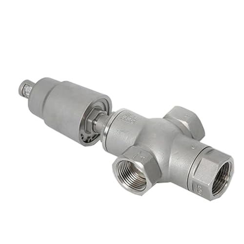 DN40 3-Wege-Pneumatik-Sitzventil 16 bar, normalerweise geschlossene Schrägsitzventile mit pneumatischem Antrieb(Single Acting) von GFGWXMQB