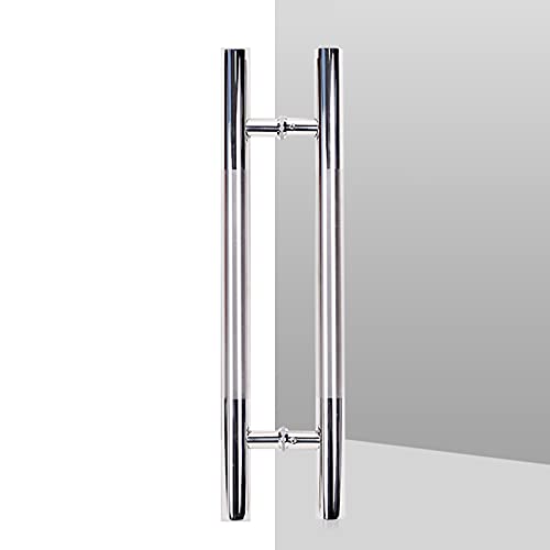 Ersatzsets für Duschtürgriffe und -Griffe für Glastüren, Badezimmertürgriffe für Duschkabinen, Bildschirm innen/außen (Größe: 25 x 300 mm) von GFHQDPSC